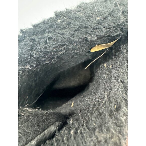 wonder nation Childrens Black Red Winter Snow Boots With hook & loop 4 READ - Picture 8 of 9